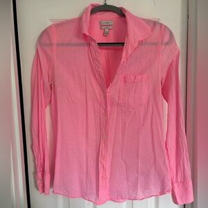 J. Crew Vibrant Lightweight Pink Blouse | Size 4 | Never worn before